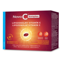 NOVO C Komplex lipozomálny vitamín C + vitamín D3 + zinok 60 kapsúl