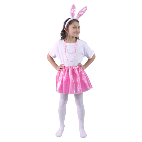 Detský kostým tutu sukňa s čelenkou zajačik