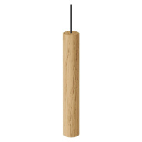 LED závesné svietidlo s dreveným tienidlom ø 3 cm Chimes – UMAGE