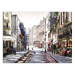 Obraz Styler Canvas Watercolor Paris Mood, 85 × 113 cm