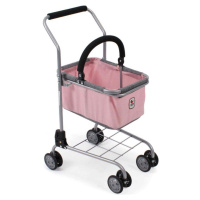 Bayer Chic Nákupný vozík s košíkom Melange Roze