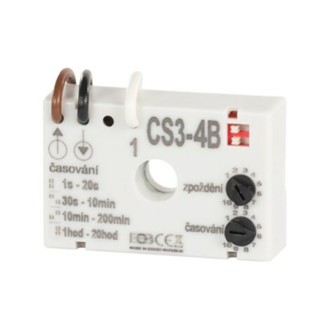 spínač časový Timer CS 3-4B - k vent., 2 vodičový  (Elektrobock)