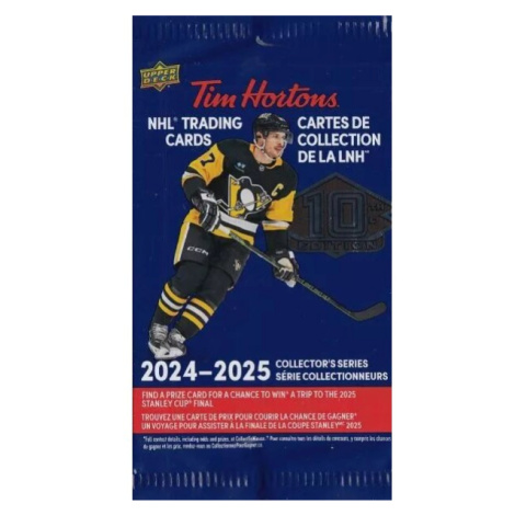 Hokejové karty 2024-25 Upper Deck Tim Hortons Hockey Hobby Balíček