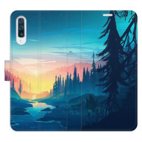 Flipové puzdro iSaprio - Magical Landscape - Samsung Galaxy A50