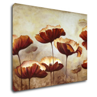 Impresi Obraz Malované kvety - 90 x 70 cm