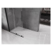 MEXEN/S - Velár posuvné sprchové dvere Walk-in 85, transparent, čierna 871-085-000-03-70