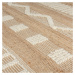Ručne tkaný koberec s prímesou juty v prírodnej farbe 200x290 cm Medina – Flair Rugs
