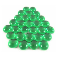 Chessex Skleněné žetony - Gaming Glass Stones (různé barvy) Barva: Crystal Light Green