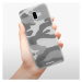 Odolné silikónové puzdro iSaprio - Gray Camuflage 02 - Samsung Galaxy J6+