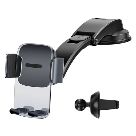 Držiak Baseus Easy Control Clamp car holder for grille / dashboard (black)