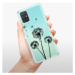 Odolné silikónové puzdro iSaprio - Three Dandelions - black - Samsung Galaxy A71