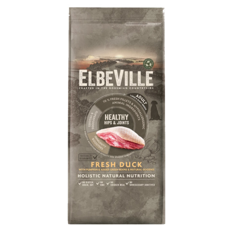 ELBEVILLE Healthy Hips and Joints Fresh Duck granule pre psov 11,4 kg