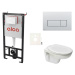 Cenově zvýhodněný závěsný WC set Alca do lehkých stěn / předstěnová + WC S-Line S-line Pro SIKOA
