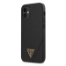 Kryt Guess GUHCP12SVSATMLBK iPhone 12 mini 5,4" black hardcase Saffiano (GUHCP12SVSATMLBK)