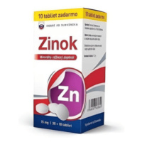 DOBRÉ ZO SLOVENSKA Zinok 25 mg 30+10 tabliet ZADARMO