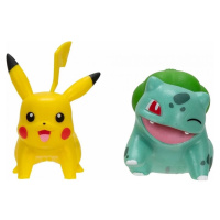 Orbico Pokémon akčné figúrky 2pack Pikachu a Bulbasaur