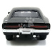 Autíčko na diaľkové ovládanie RC Dodge Charger 1970 Fast & Furious Jada čierne dĺžka 18 cm 1:24 