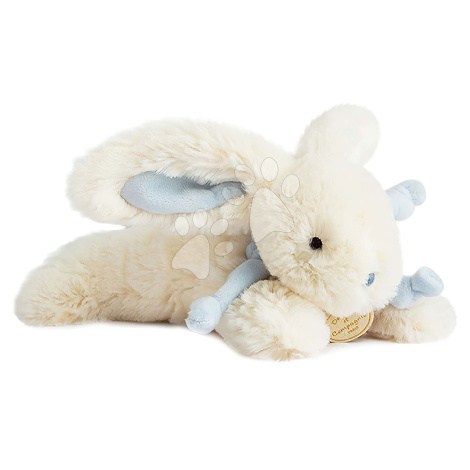 Plyšový zajačik Lapin Bonbon Doudou et Compagnie modrý 20 cm v darčekovom balení od 0 mes