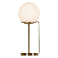 Stolná lampa Sphere sklenené guľové tienidlo