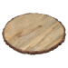 Podložka z mangového dreva s kôrou - 39 cm