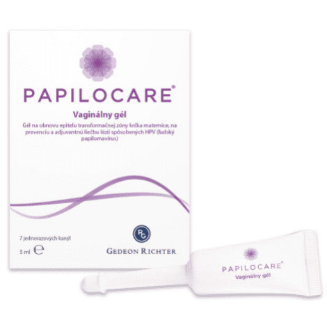 PAPILOCARE vaginálny gél 7 x 5 ml