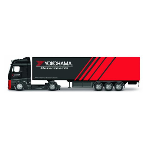 Bburago 1:43 MB Actros Gigaspace / Trailer - Yokohama