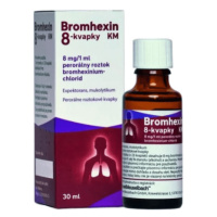 BROMHEXIN 8-kvapky KM 30 ml