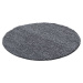 Kusový koberec Life Shaggy 1500 grey kruh - 80x80 (průměr) kruh cm Ayyildiz koberce