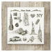 3d drevený obraz na stenu - New York