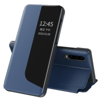 Huawei Mate 20 Pro, bočné otváracie puzdro, stojan s indikátorom hovoru, Wooze FashionBook, modr