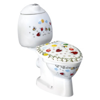 Sapho Sapho, KID detské WC kombi vr.nádržky, zadný odpad, farebná potlač, CK311.400.0F