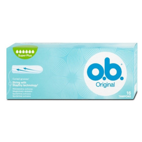 O.B. Original super plus hygienické tampóny 16 kusov