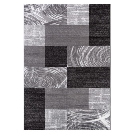 Kusový koberec Parma 9220 black - 80x300 cm Ayyildiz koberce