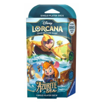 Ravensburger Disney Lorcana TCG: Azurite Sea - štartovací balíček - Emerald a Sapphire