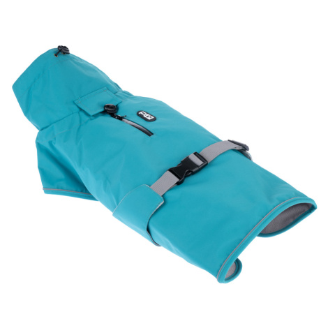 TIAKI pršiplášť pre psa Teal - Dĺžka chrbta: cca 30 cm