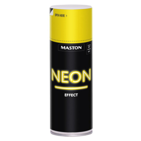 MASTON NEON - Neónové farby v spreji žltý 400 ml