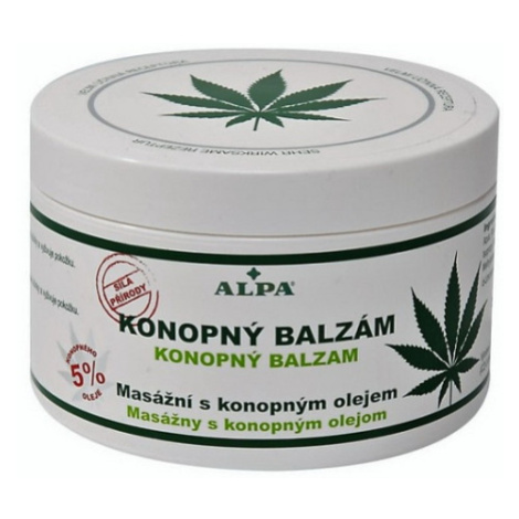 ALPA KONOPNÝ BALZAM masážny s konopným olejom 150 ml