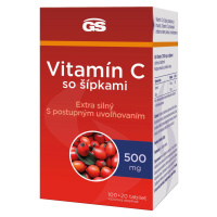 GS Vitamín C 500 so šípkami 100+20 tabliet