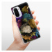 Odolné silikónové puzdro iSaprio - Dark Flowers - Xiaomi Poco F3