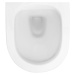 DEANTE Podstavný rám, pre závesné WC misy + SLIM tlačidlo chrom + WC REA Carlo Flat Mini Rimless