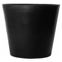 Kvetináč Jumbo Bucket, farba čierna, viac veľkostí - PotteryPots Velikost: S - v. 73 cm, ⌀ 83 cm