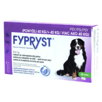 FYPRYST 402 mg Psy nad 40 kg Roztok na kvapkanie na kožu pre psov 1 ks