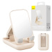 Stojan Folding Phone Stand Baseus with mirror, baby pink (6932172629915)