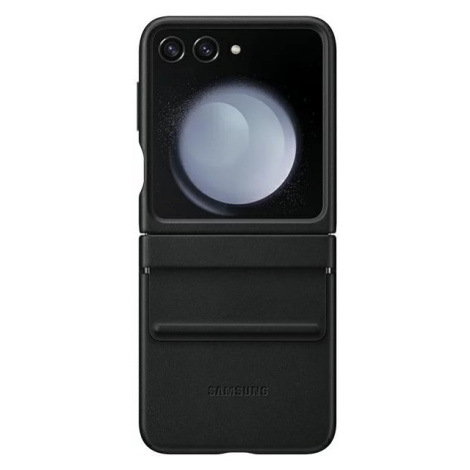 Kryt Case Samsung EF-VF731PBEGWW Z Flip 5 F731 black Flap ECO-Leather Case (EF-VF731PBEGWW)