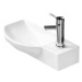 Kúpeľňové umývadlo ľavé MEXEN HUGO 50 x 23 cm biele