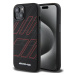 Kryt AMG AMHMP15M23SSPK iPhone 15 Plus 6.7" black hardcase Silicone Large Rhombuses Pattern MagS