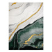 Kusový koberec Emerald 1017 green and gold Rozmery kobercov: 140x190