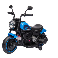 mamido  Detská elektrická motorka Chopper Faster modrá