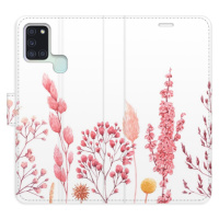 Flipové puzdro iSaprio - Pink Flowers 03 - Samsung Galaxy A21s
