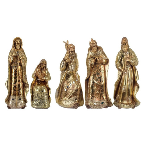 Signes Grimalt  Narodenie Ježiš 5 Jednotiek  Vianočné dekorácie Zlatá